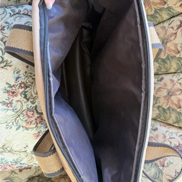 Vintage Eddie Bauer Tan and Brown insulated bag - Picture 7 of 7